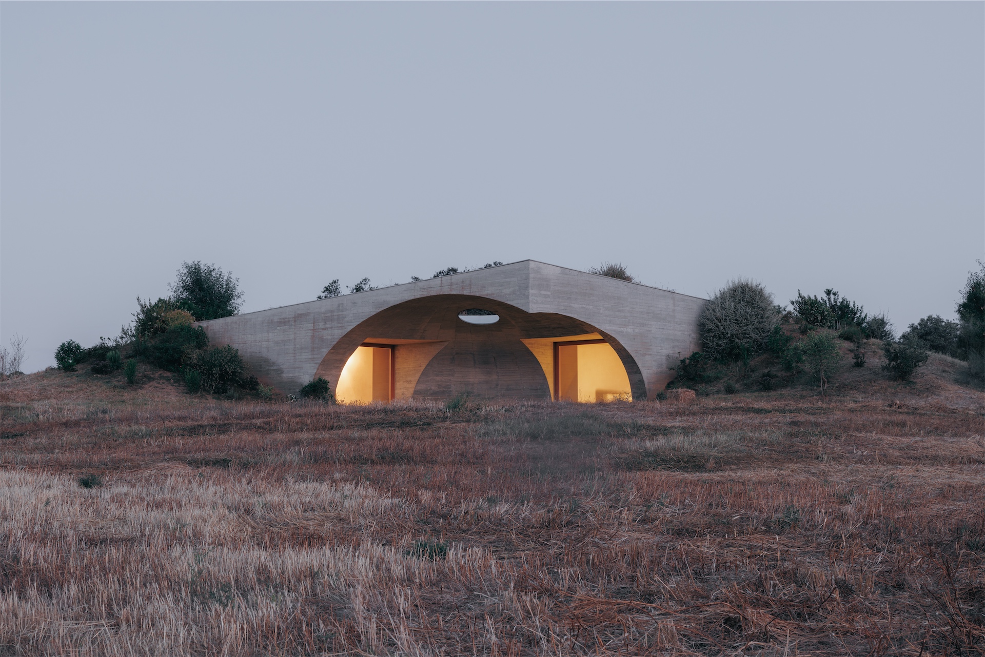 Casa na Terra | Earth-Sheltered Design House in Alentejo | Here & Away